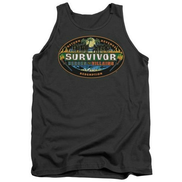 Survivor Heroes Vs Villains Adult Ringer T Shirt 